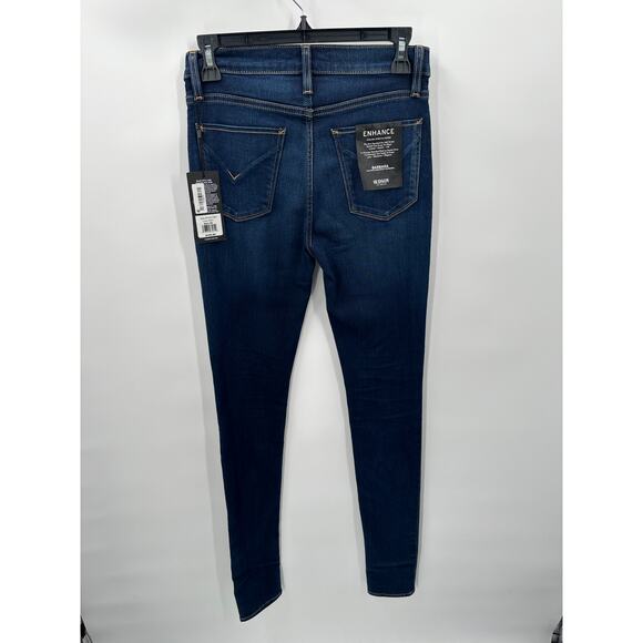 HUDSON JEANS NWT Barbara High Waist Super Skinny Denim Jeans Requiem // 25 Long - Picture 8 of 13